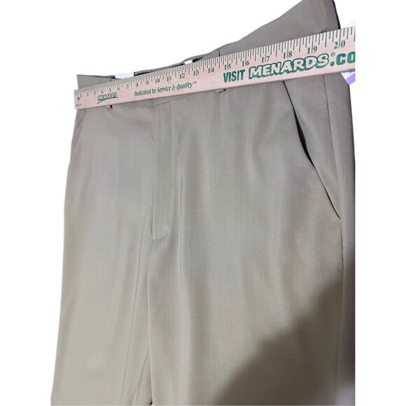 Van Heusen Traveler Big & Tall Men’s Pants 38W x 38L Cedarwood Khaki Flex Waistb - Picture 8 of 11